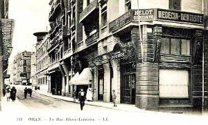 ORAN - RUE ALSACE-LORRAINE A HAUTEUR DU PYGMALION